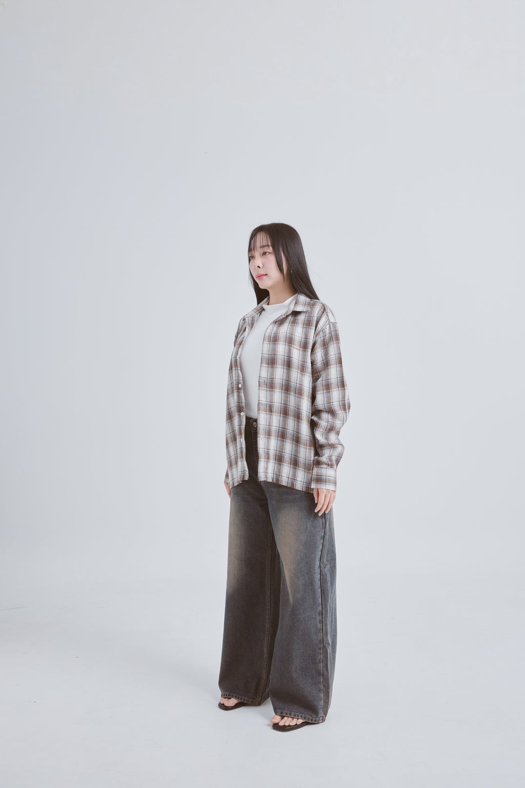 Flannel Shirt เสื้อเชิ้ตลายตาราง (SB0846)