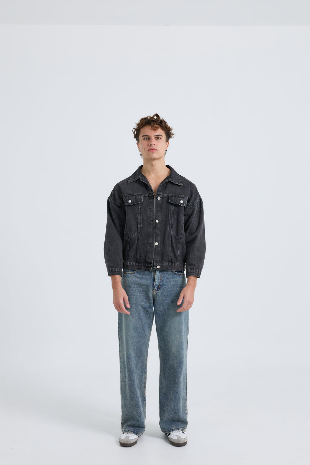 Berlin Baggy Jeans กางเกงยีนส์ทรงขากระบอกใหญ่ (P0054)