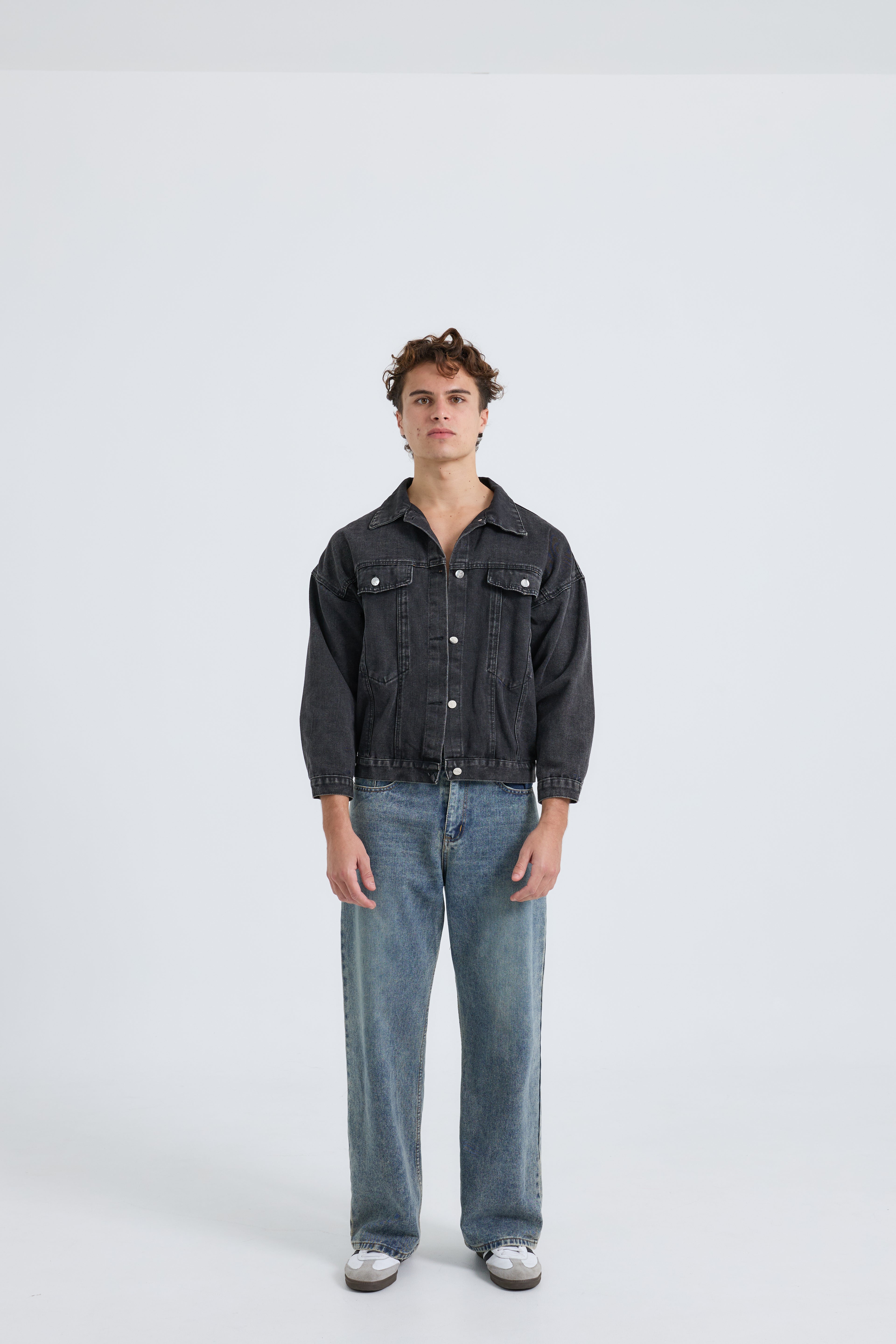 Berlin Baggy Jeans กางเกงยีนส์ทรงขากระบอกใหญ่ (P0054)