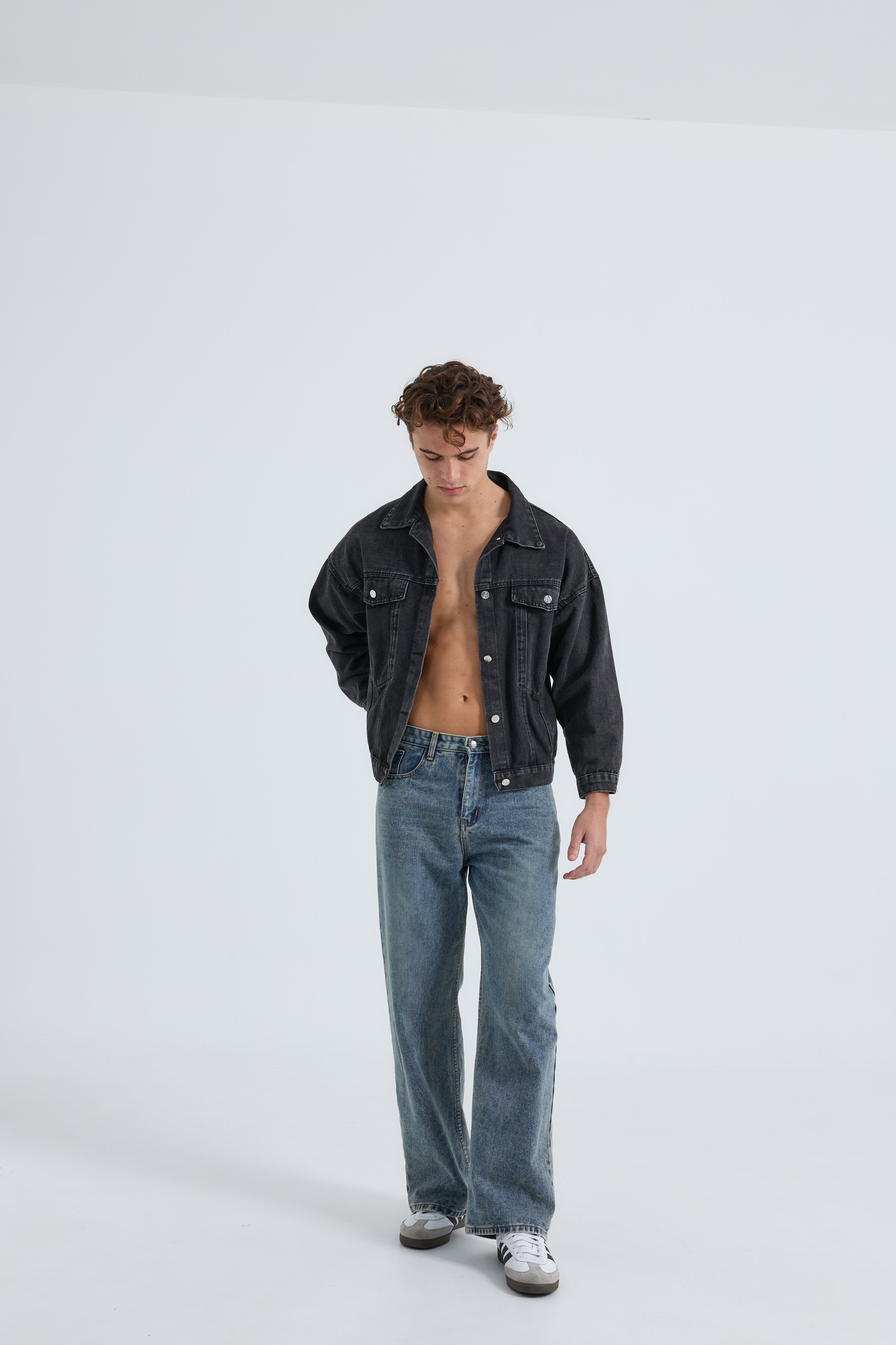 Berlin Baggy Jeans กางเกงยีนส์ทรงขากระบอกใหญ่ (P0054)