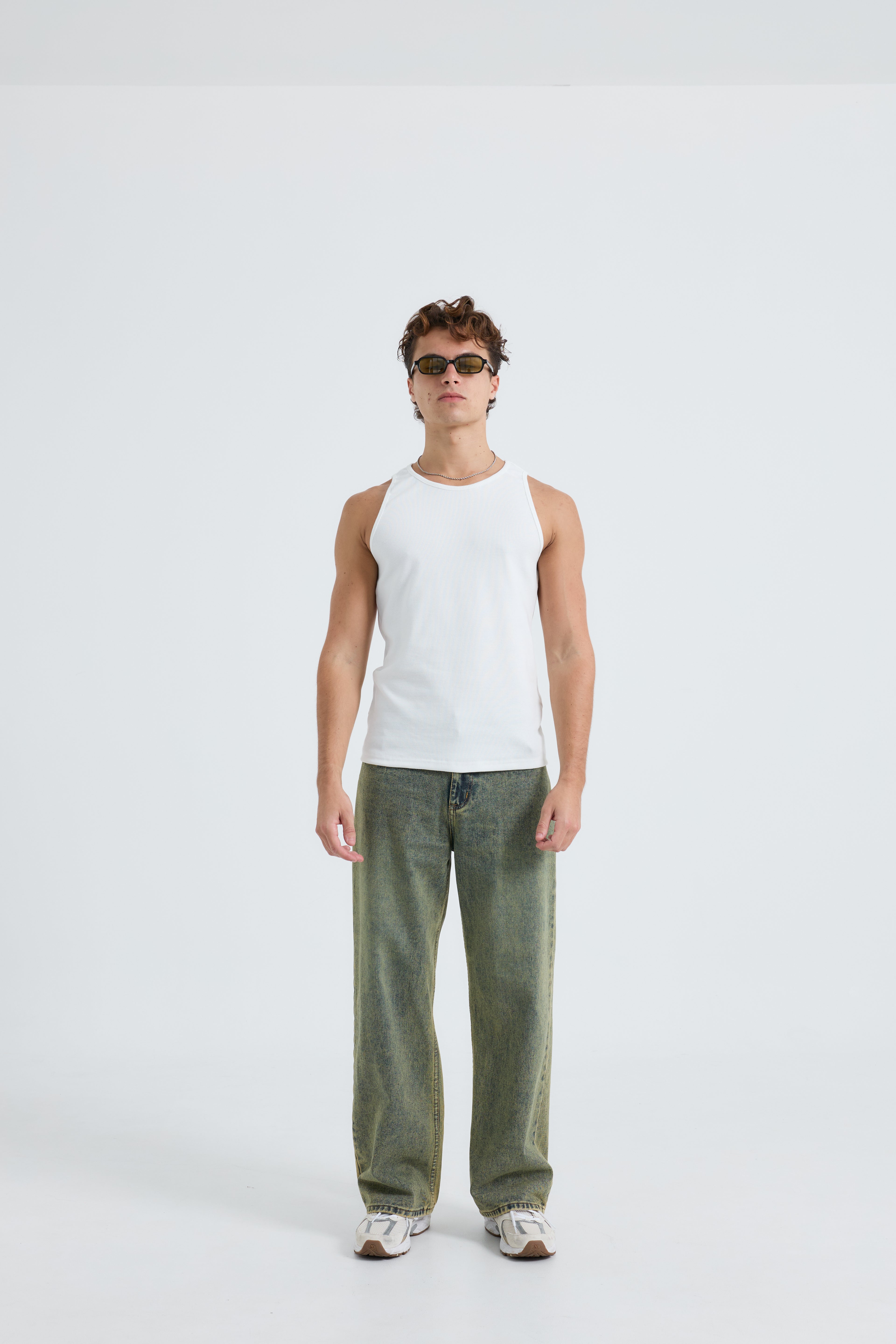 Berlin Baggy Jeans กางเกงยีนส์ทรงขากระบอกใหญ่ (P0054)