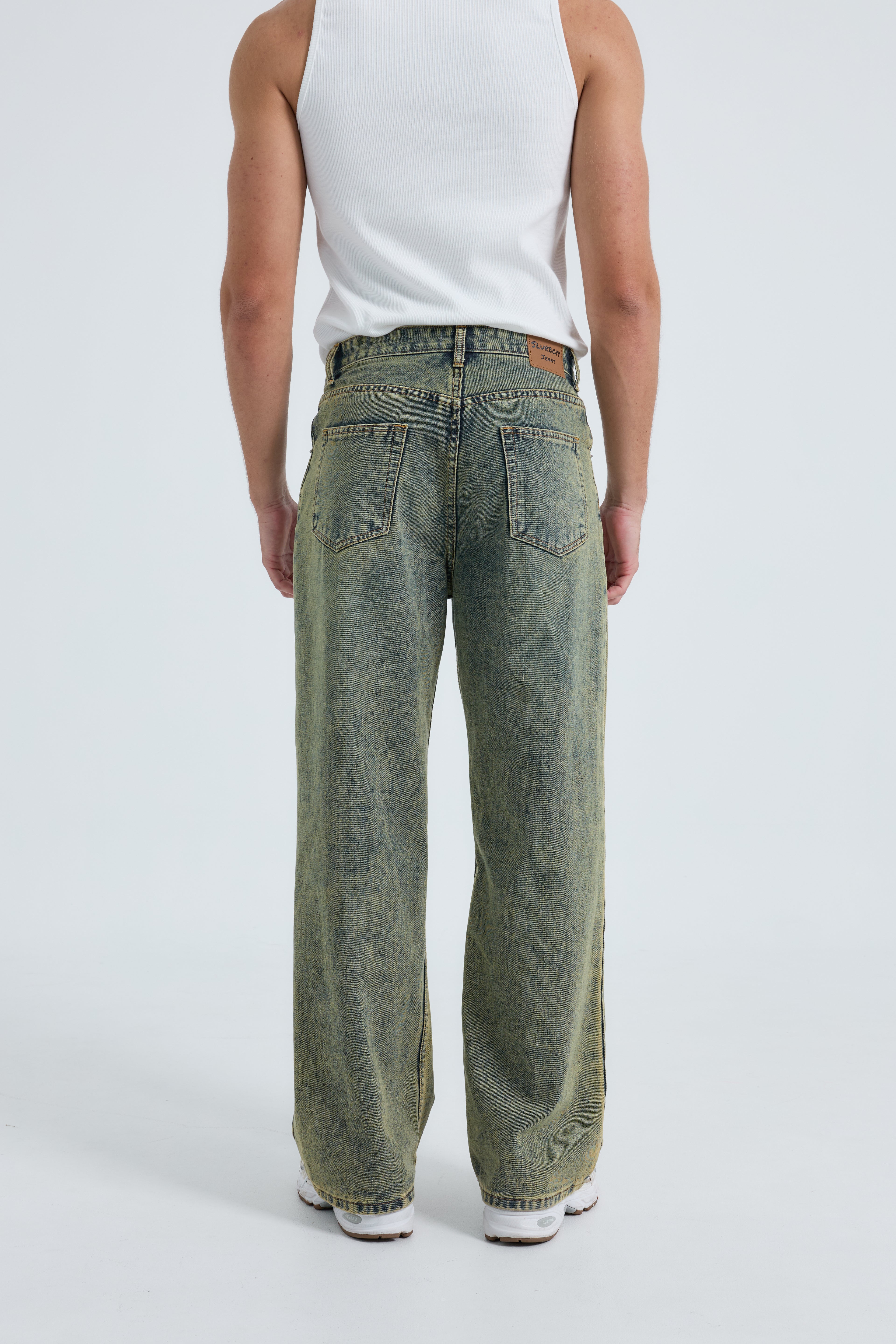 Berlin Baggy Jeans กางเกงยีนส์ทรงขากระบอกใหญ่ (P0054)