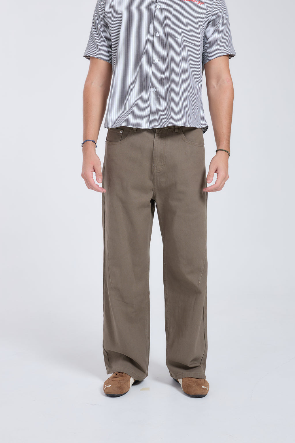 Bobby Baggy Jeans กางเกงยีนส์รุ่นบ็อบบี้ ผู้ชาย ทรงขากระบอกใหญ่ (P0045)