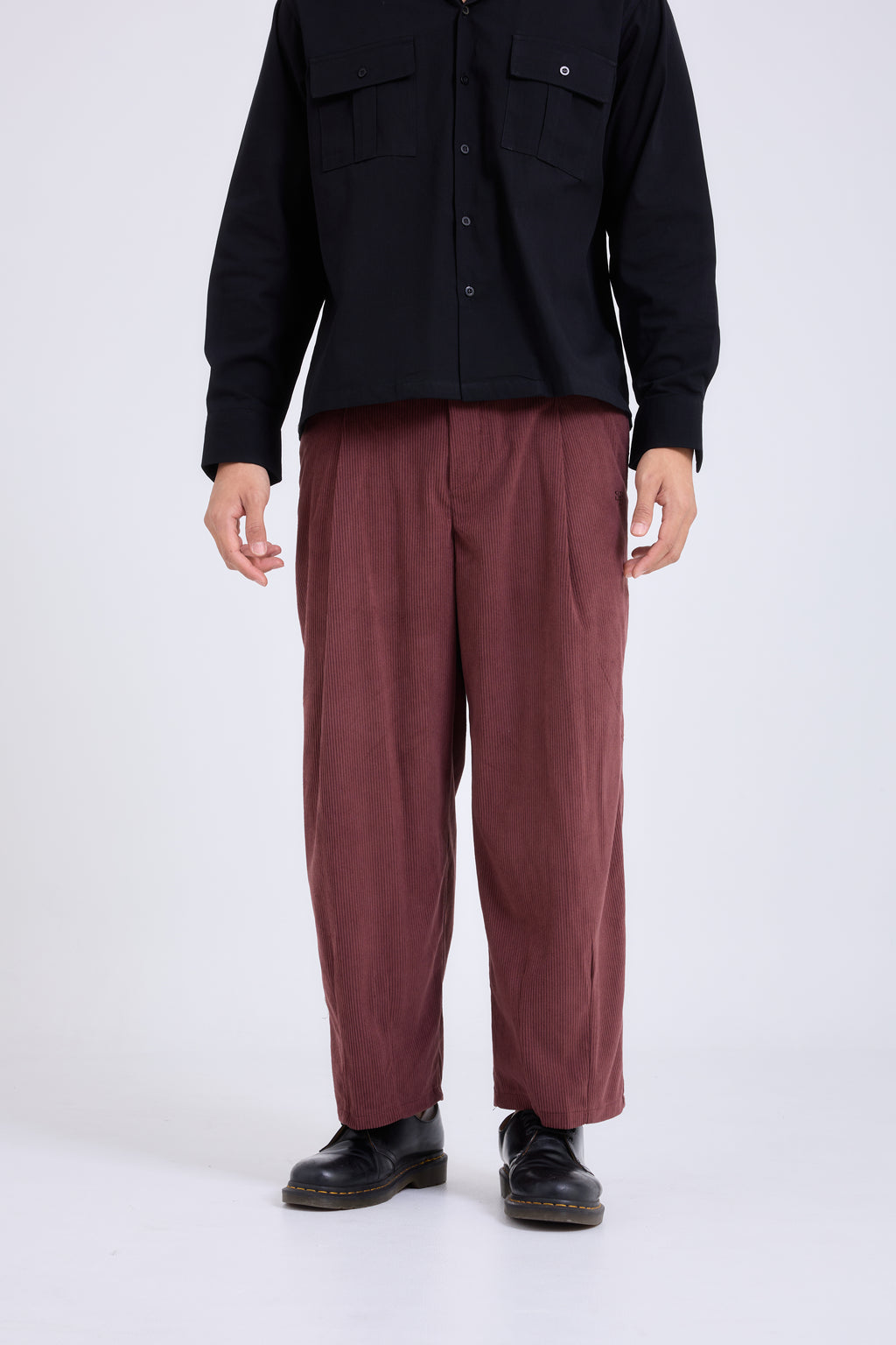 Japanese Balloon Pants กางเกงขายาวผ้าลูกฟูก ทรงบอลลูน (P0058)