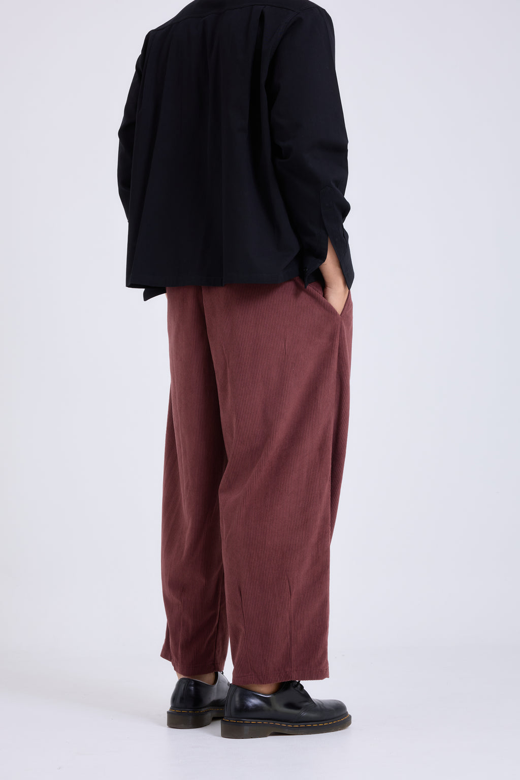 Japanese Balloon Pants กางเกงขายาวผ้าลูกฟูก ทรงบอลลูน (P0058)