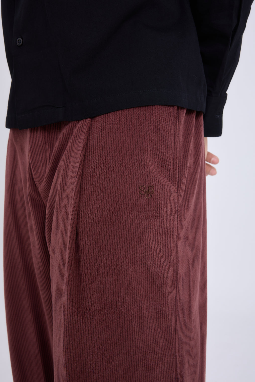 Japanese Balloon Pants กางเกงขายาวผ้าลูกฟูก ทรงบอลลูน (P0058)