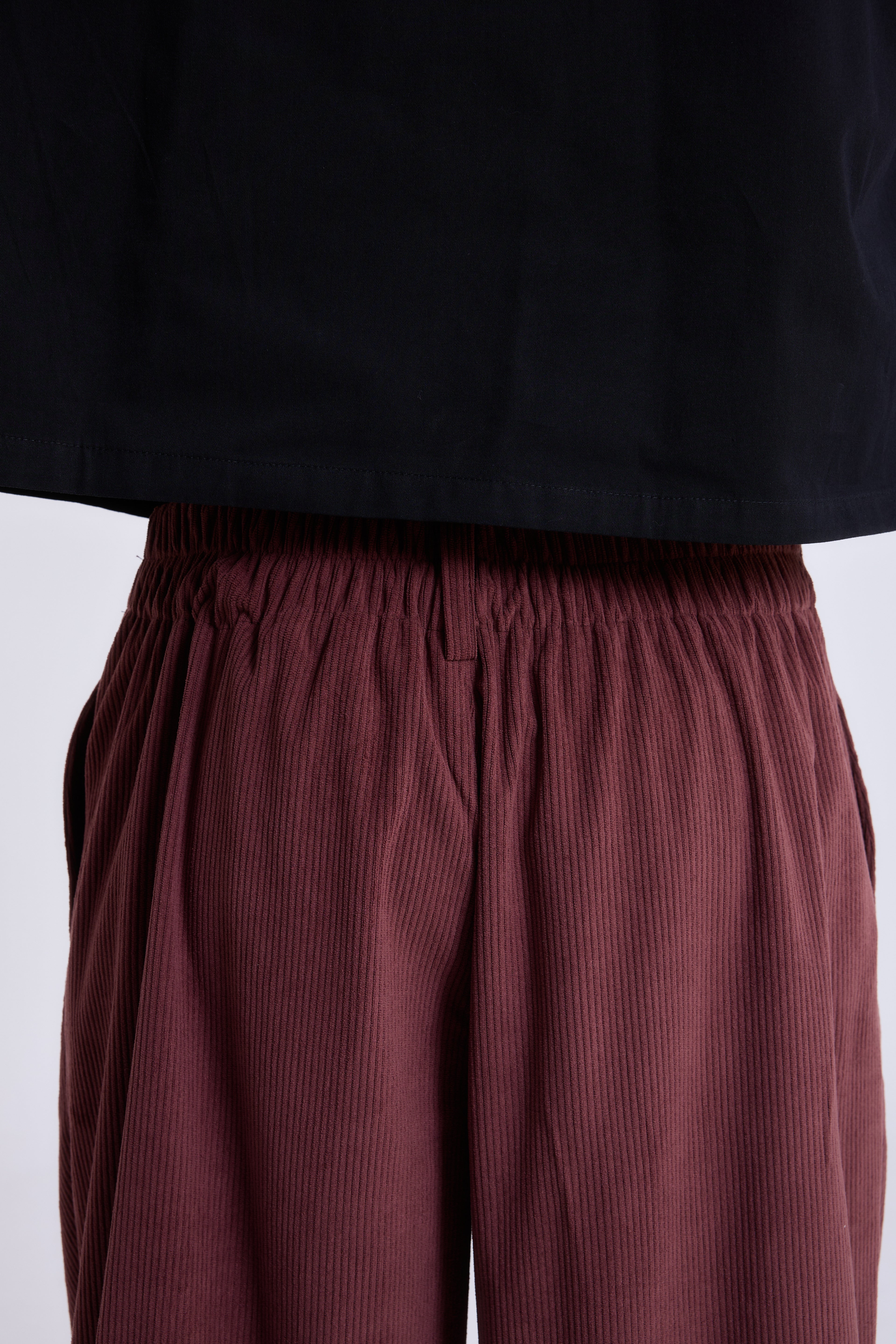 Japanese Balloon Pants กางเกงขายาวผ้าลูกฟูก ทรงบอลลูน (P0058)