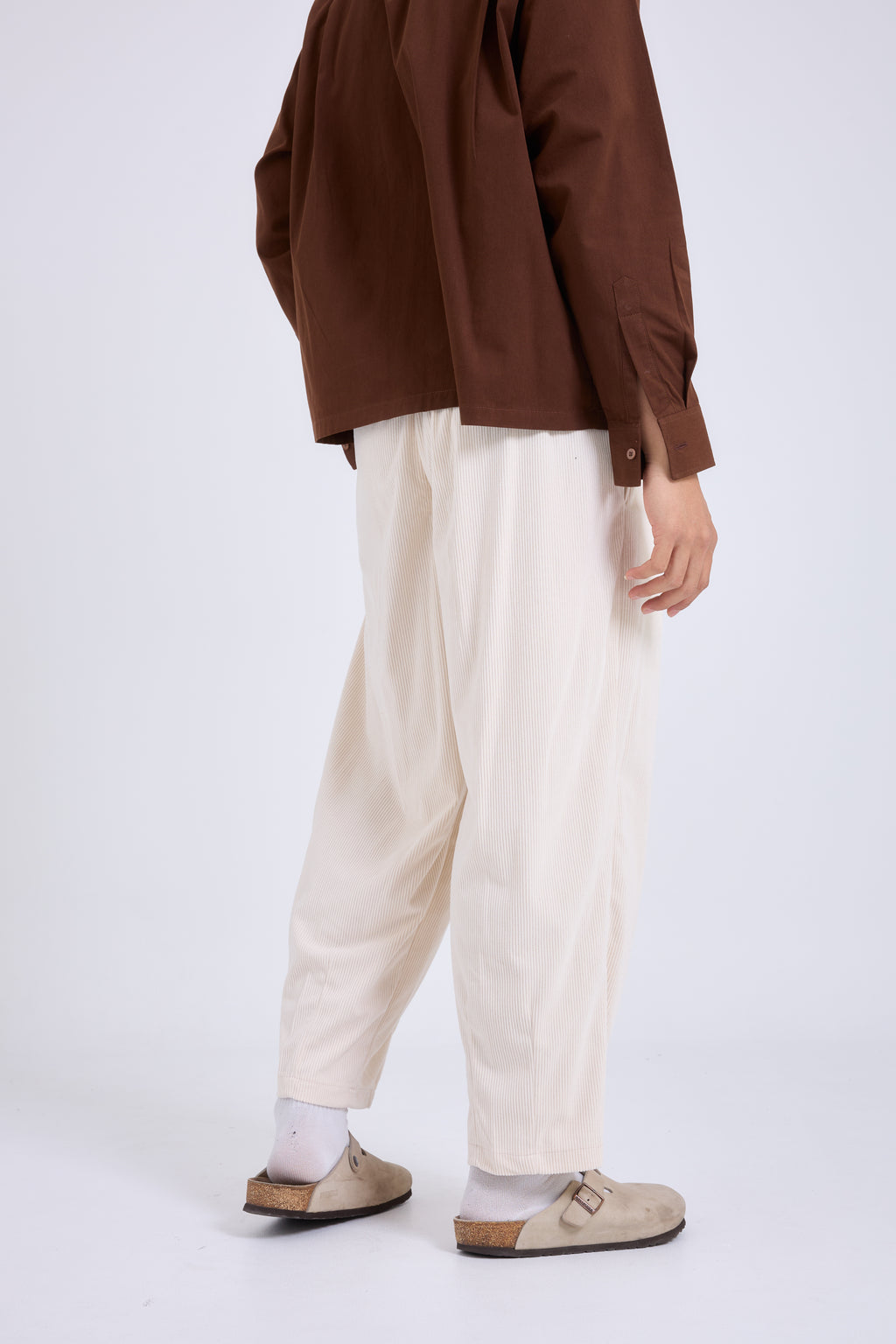 Japanese Balloon Pants กางเกงขายาวผ้าลูกฟูก ทรงบอลลูน (P0058)