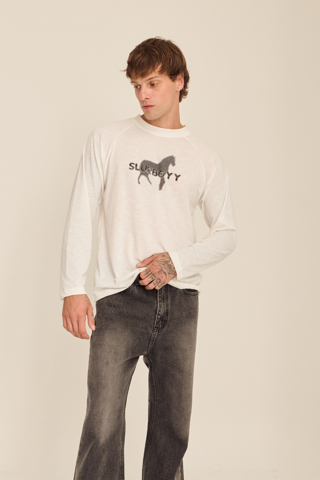 Woody long sleeve T-Shirt เสื้อยืดแขนยาว ผ้าเจอร์ซี่ (SB0856)