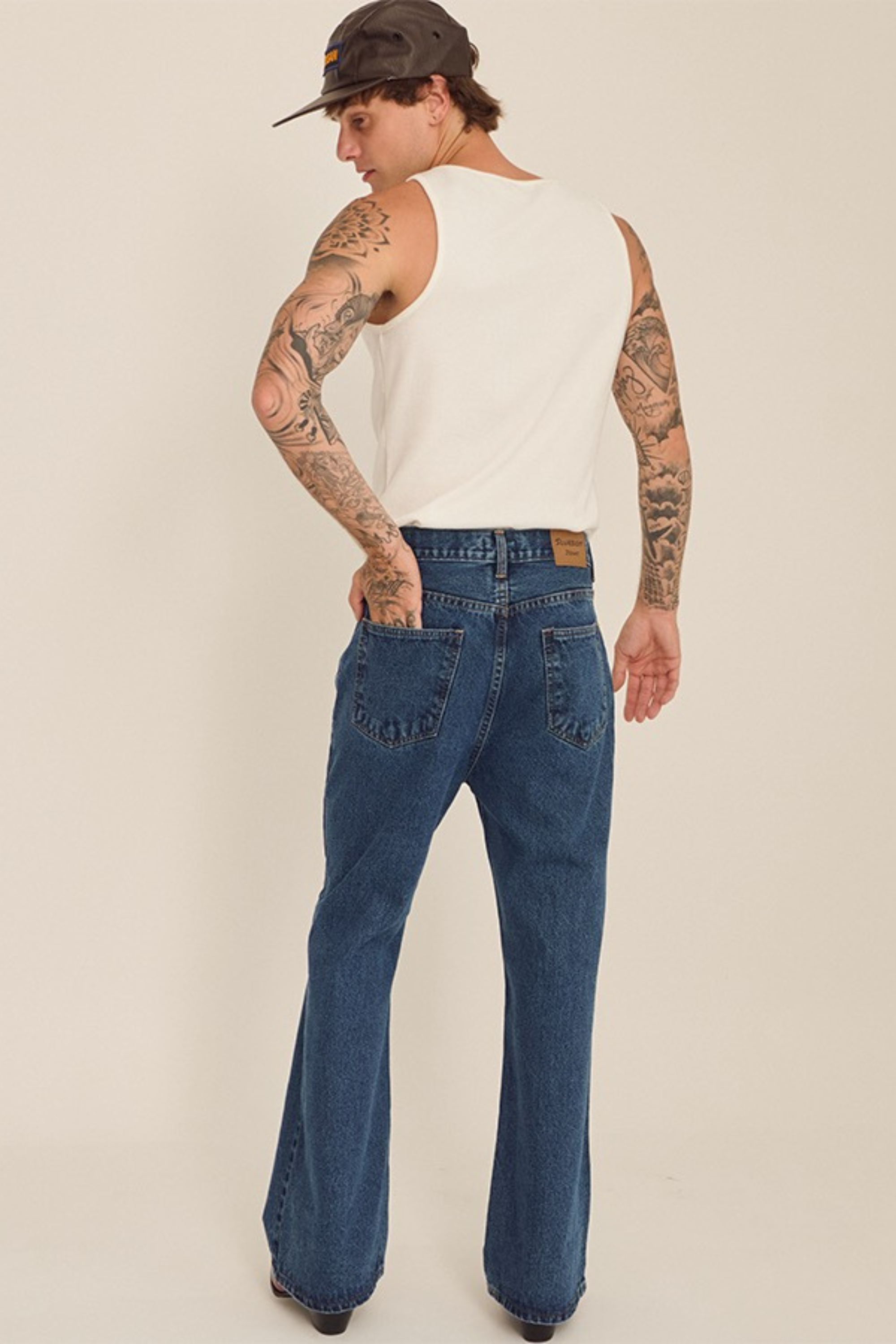 Flare Jeans กางเกงยีนส์ขาม้า (P0059)