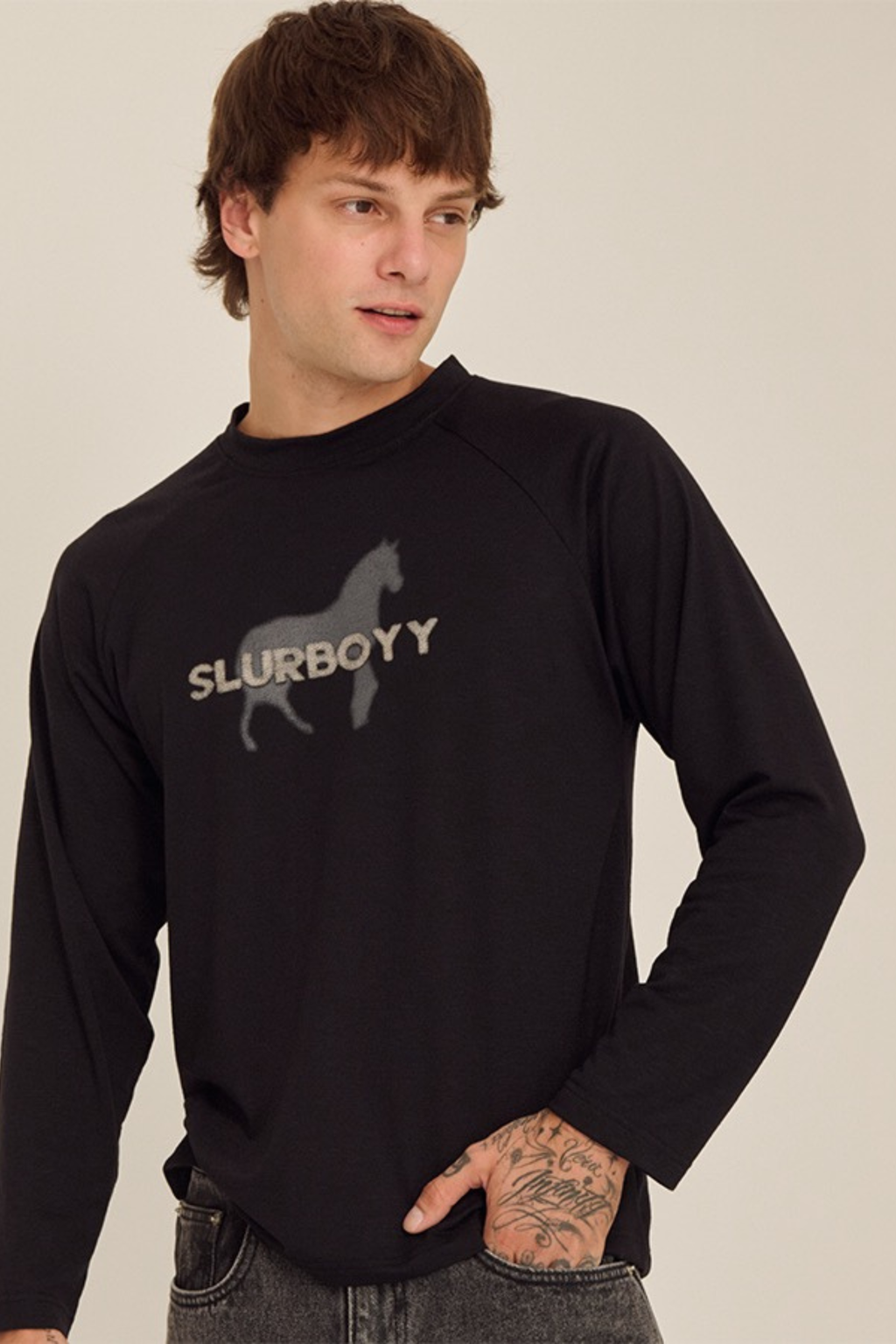 Woody long sleeve T-Shirt เสื้อยืดแขนยาว ผ้าเจอร์ซี่ (SB0856)