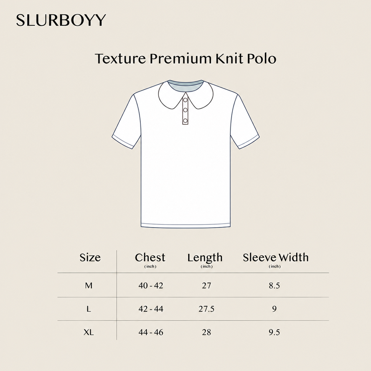 Texture premium knit polo เสื้อไหมพรมคอปก ผ้ามีเท็กเจอร์ (SB0853)