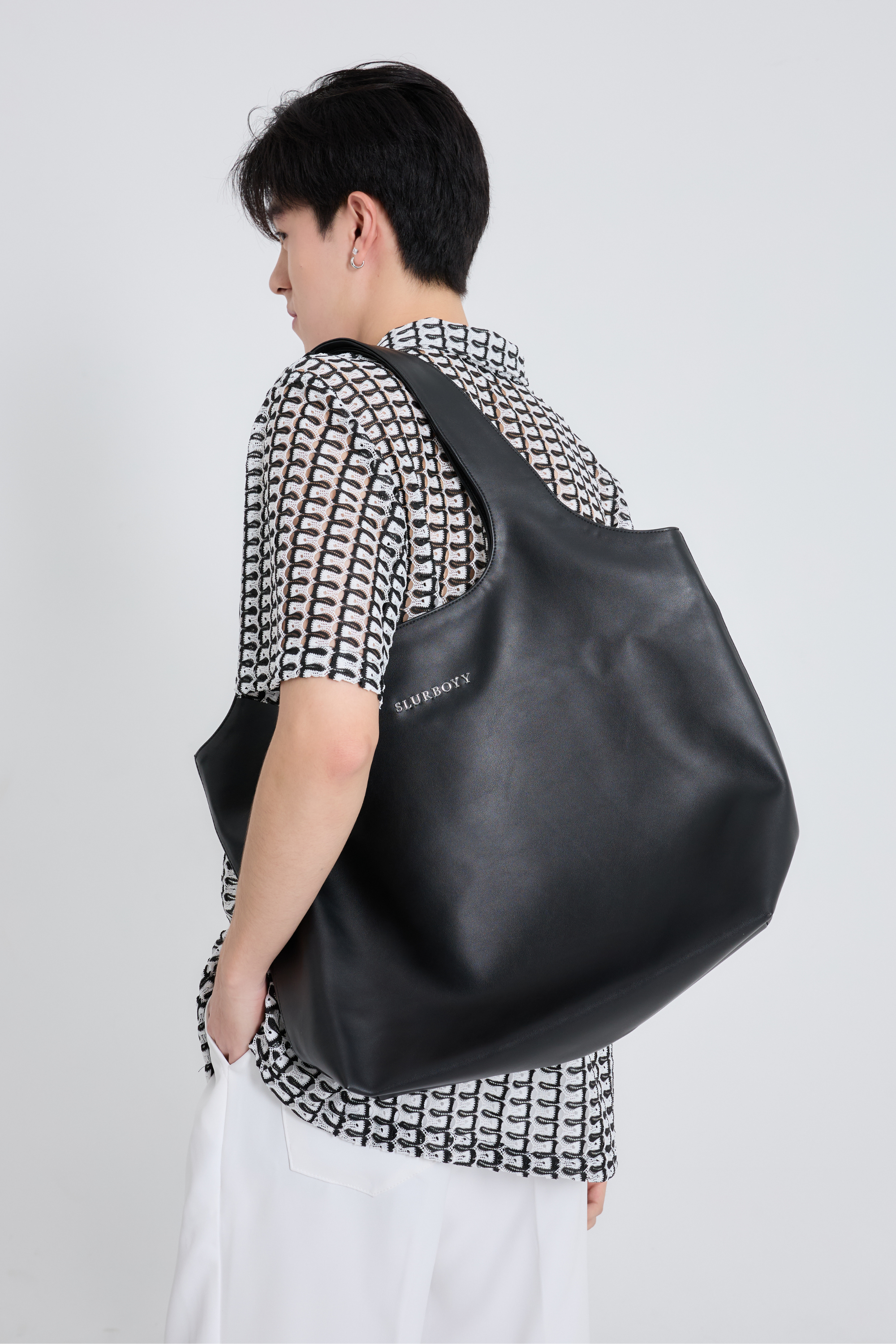 Urban Leather Tote กระเป๋าหนัง วัสดุกันน้ำ (A0012)