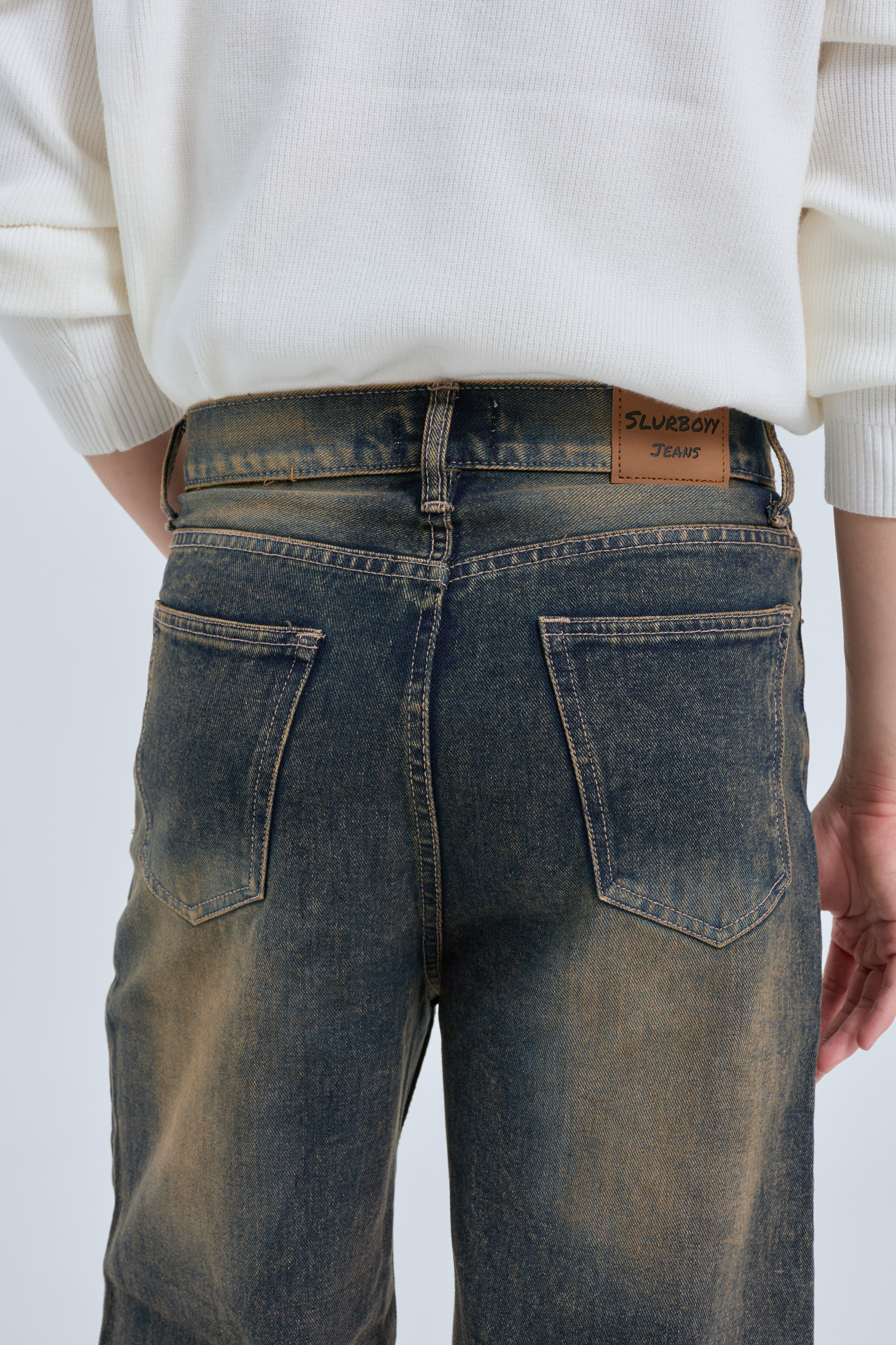 Original Baggy Jeans กางเกงยีนส์ทรงขากระบอกใหญ่ (P0051)