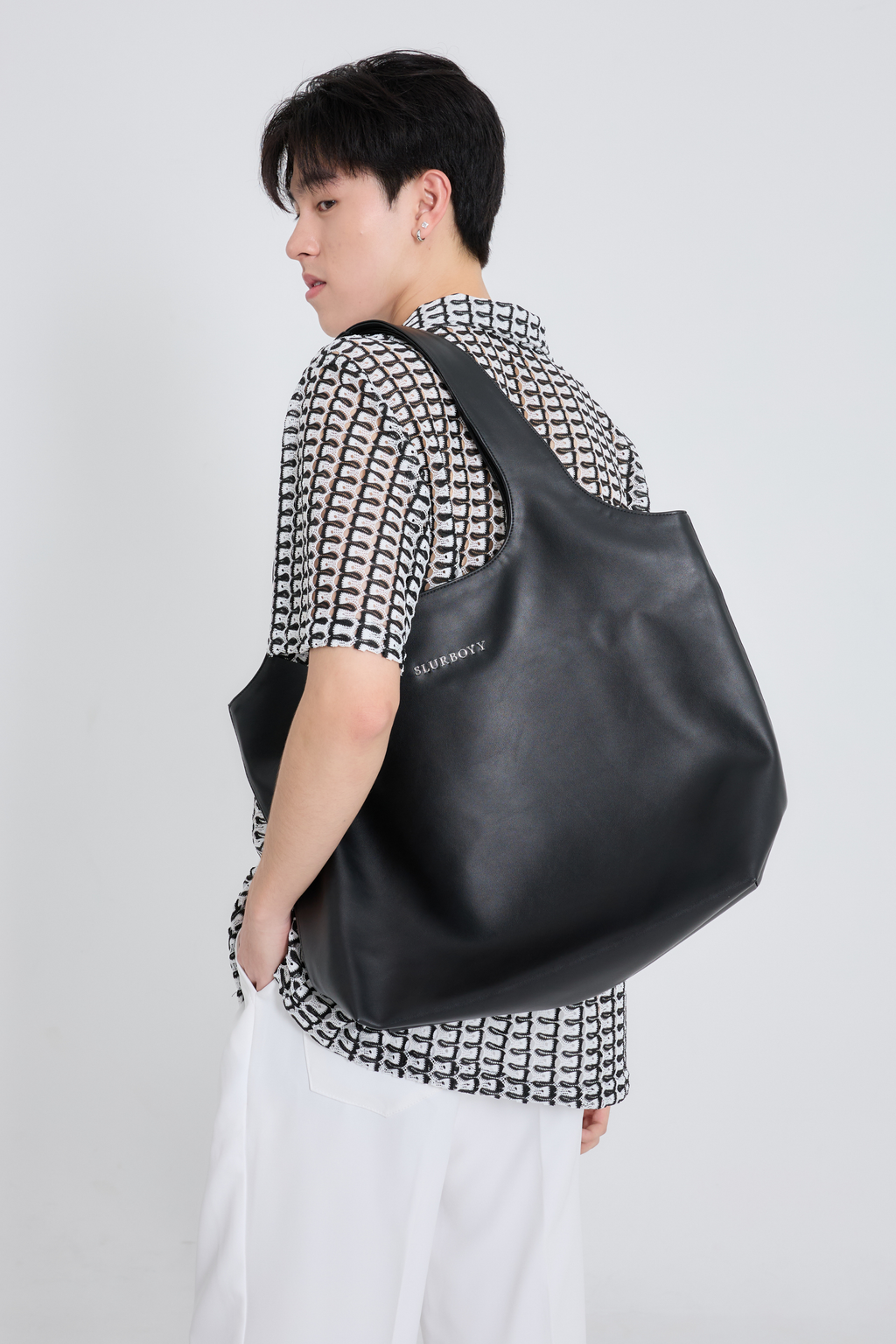 Urban Leather Tote กระเป๋าหนัง วัสดุกันน้ำ (A0012)