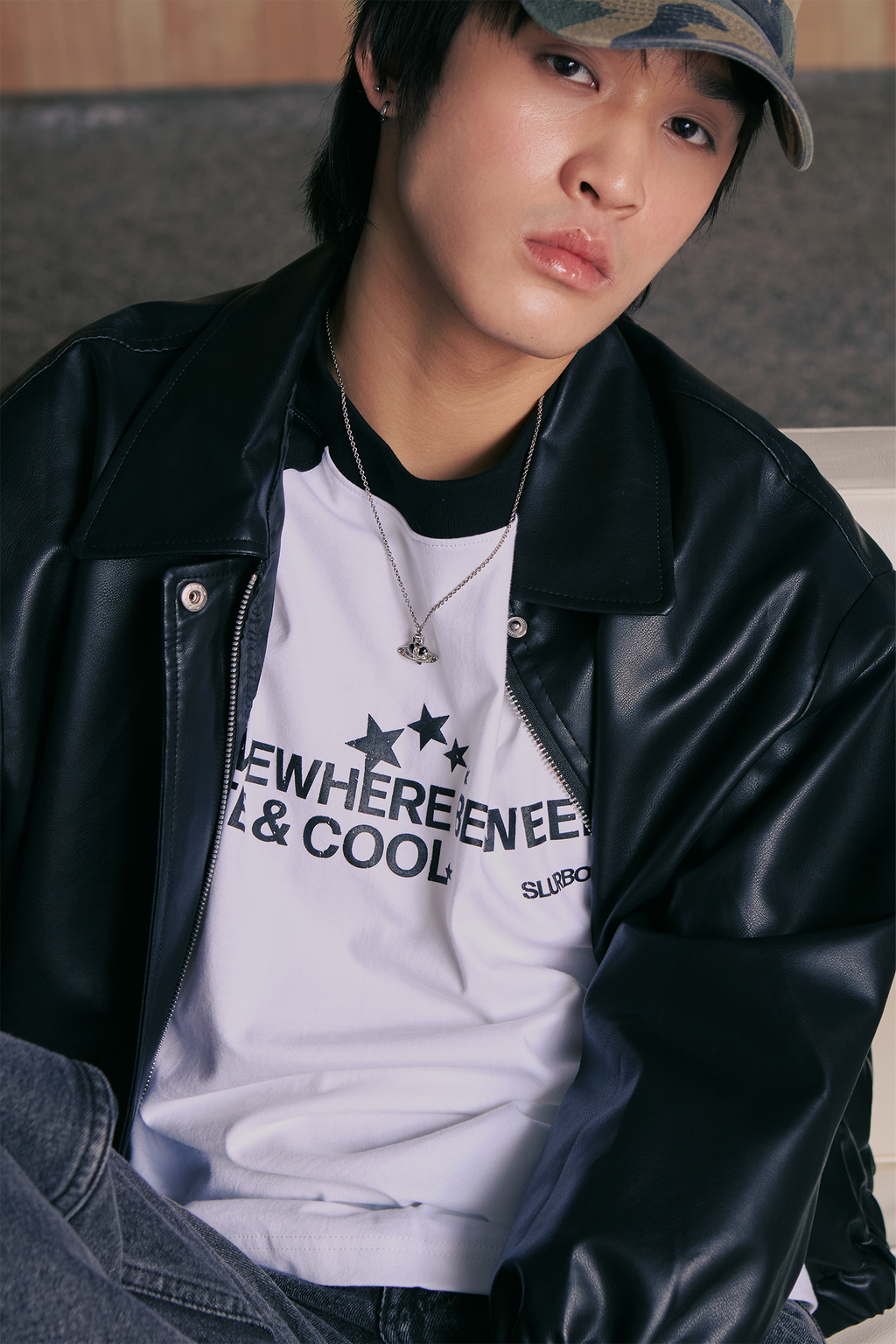 Cute&Cool Raglan Long Sleeve เสื้อยืดแขนยาวทรง Raglan (SB0858)